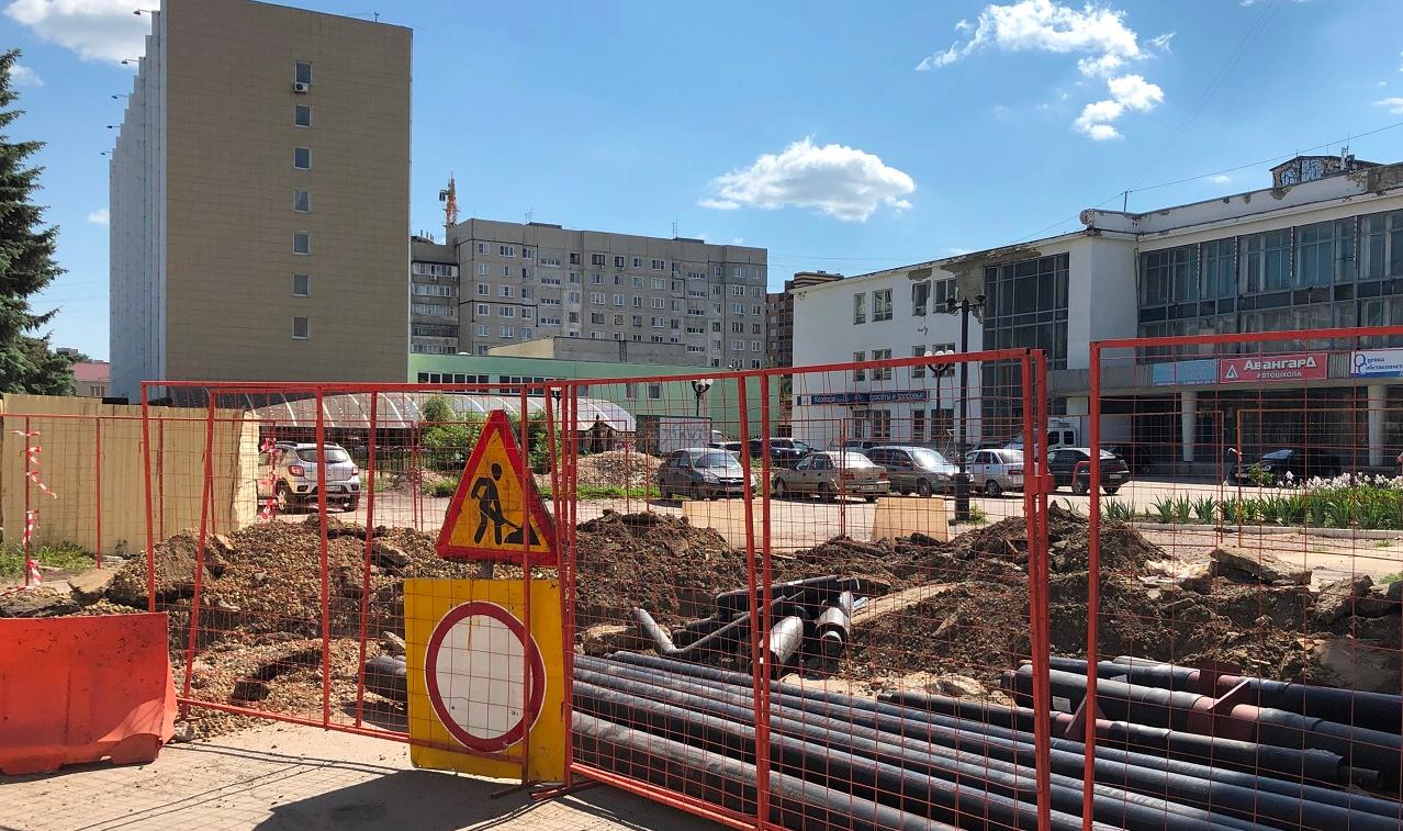   «Квадра» заменила почти километр теплосети в районе пл. Л. Толстого в Тамбове 