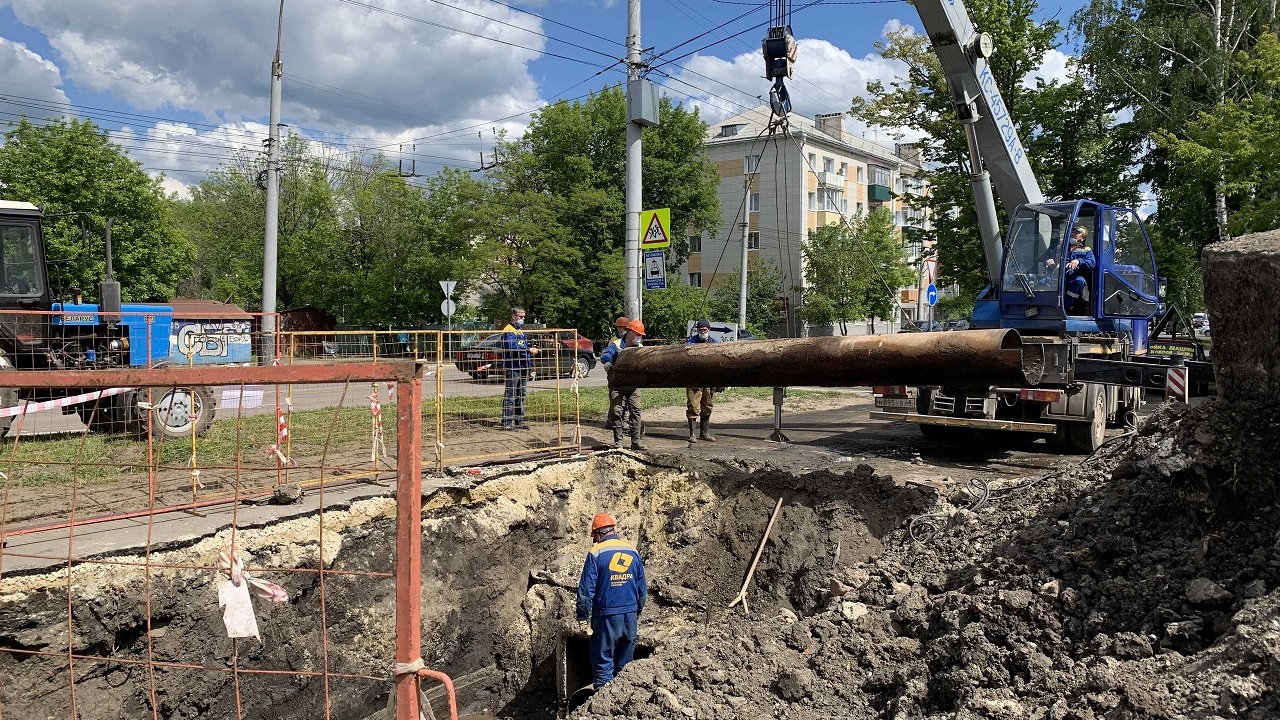  Количество повреждений на тамбовских теплосетях «Квадры» сократилось на треть  