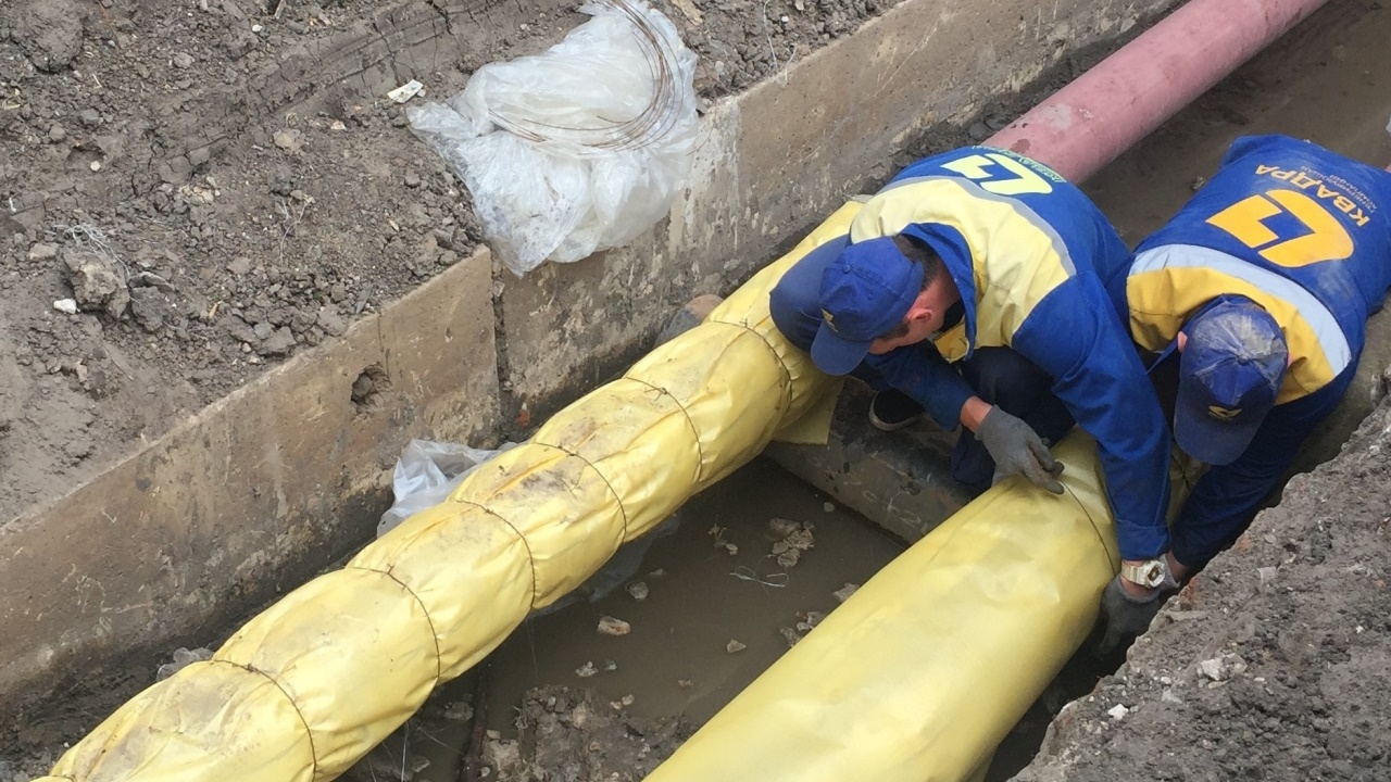 «Квадра» завершила ремонт теплосети на улице Пролетарской в Тамбове