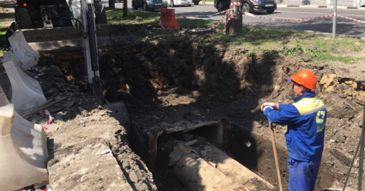 «Квадра» завершила перекладку теплосети на улице Мичуринской в Тамбове