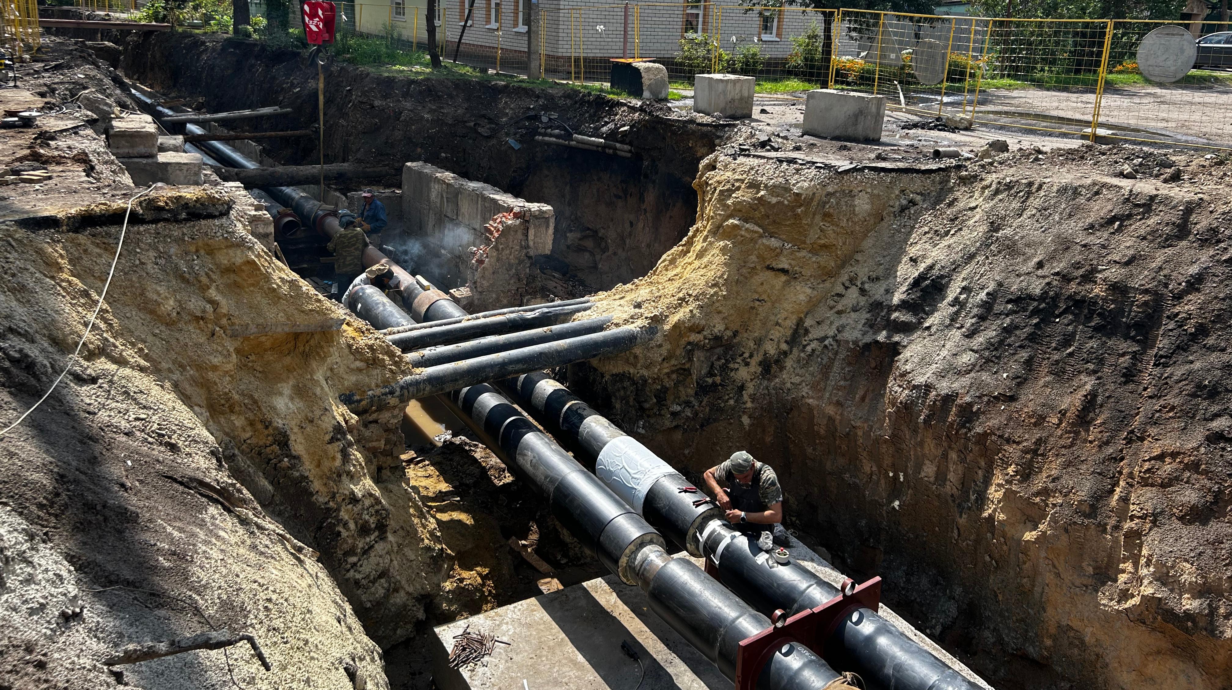 РИР Энерго досрочно завершил замену участка теплосети к ЦТП-20 в Тамбове