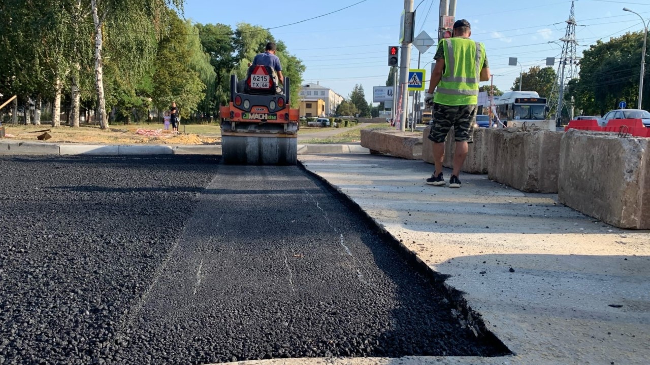  За лето Квадра восстановила в Тамбове более 10,5 тысяч кв. м асфальта