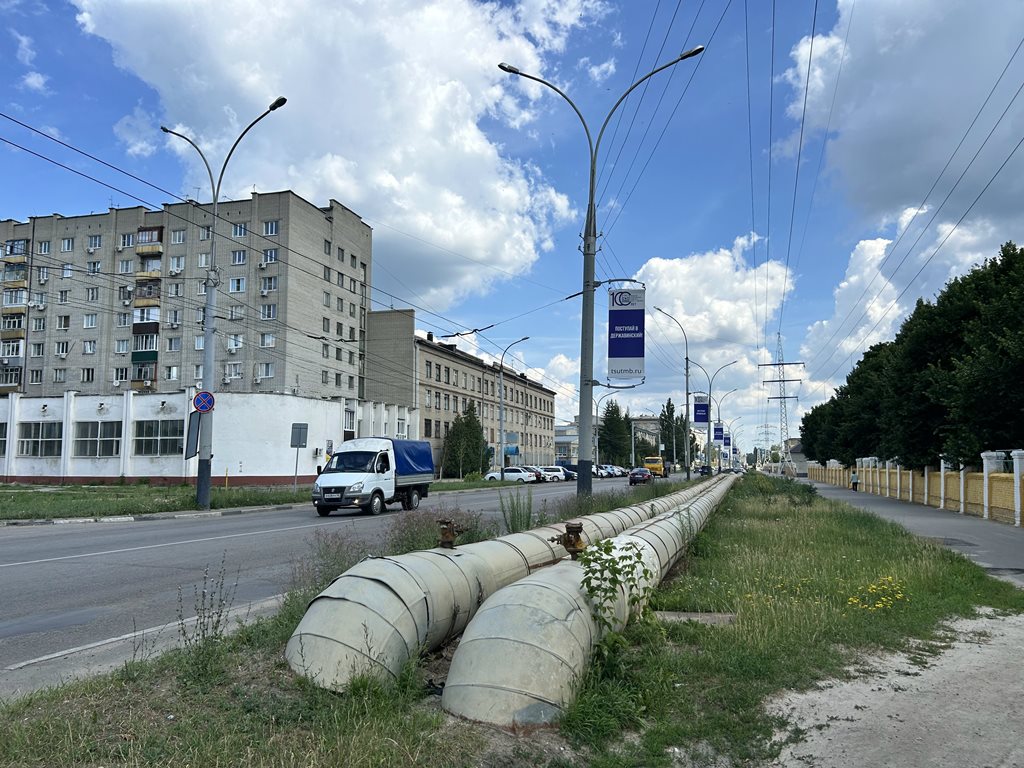 Квадра обновит участок тепломагистрали по Моршанскому шоссе в Тамбове 