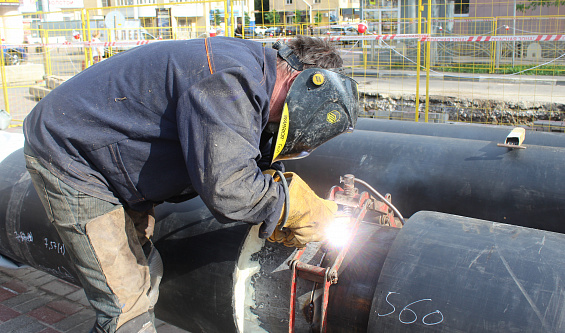 Тамбовские энергетики обновили теплосеть по ул. Державинская