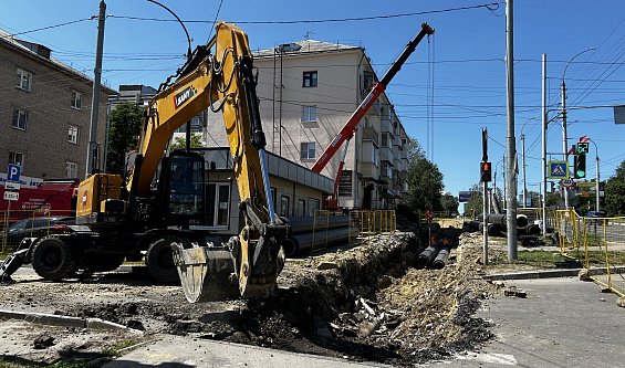Модернизация теплосети на Мичуринской повысит качество теплоснабжения более 12 тыс. жителей Тамбова 
